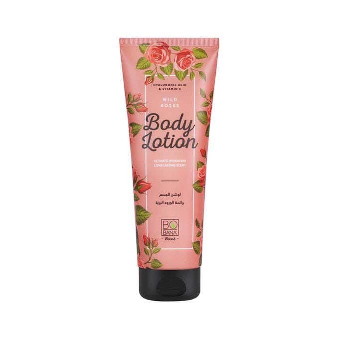 Bobana Body Lotion With Wild Roses - 240 Ml