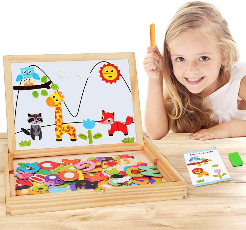 Siairo Wooden Art Easel - Multicolor