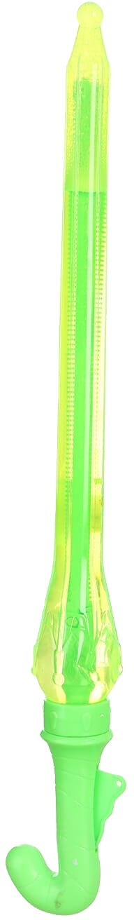 Bubble Making Toy In The Shape Of Scissors With Solar Handle, 47 cm - Green