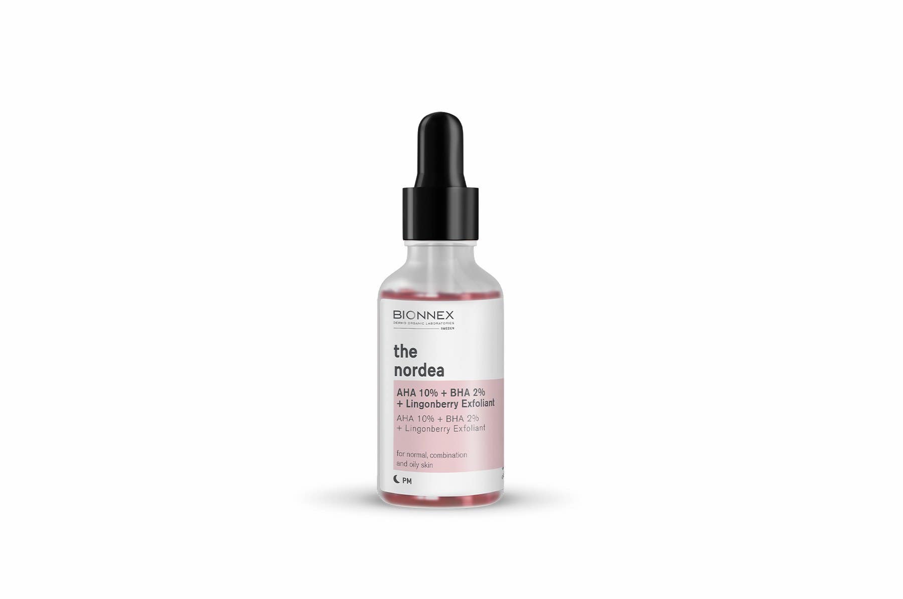 Bionnex The Nordea Organic Concentrated Face Exfoliant with Lingonberry Extract for Normal Oily and Combination Skin - 30 ml