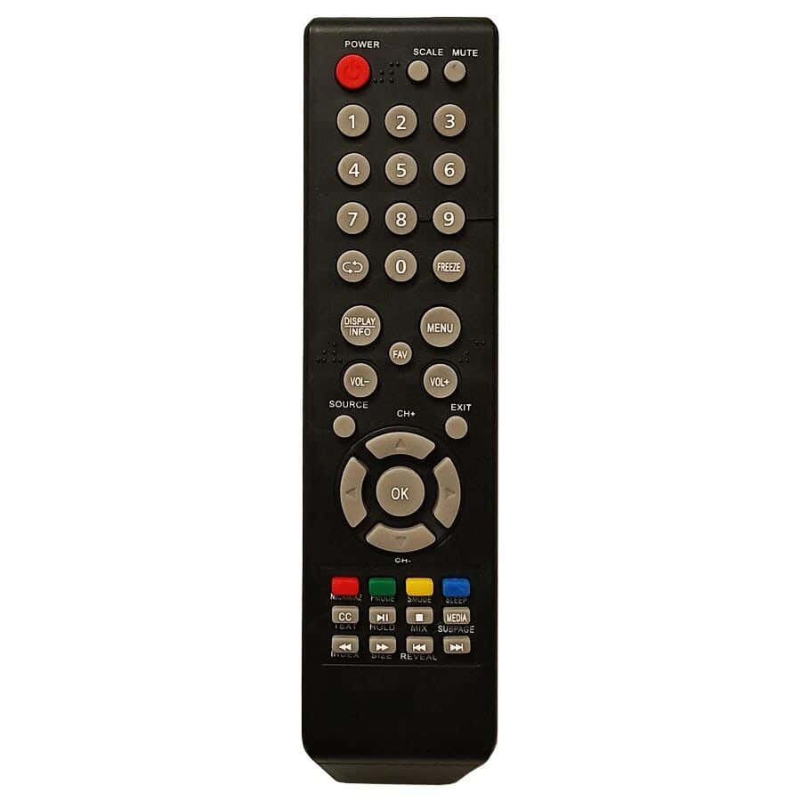 Remote Control For Jac Screen - Black