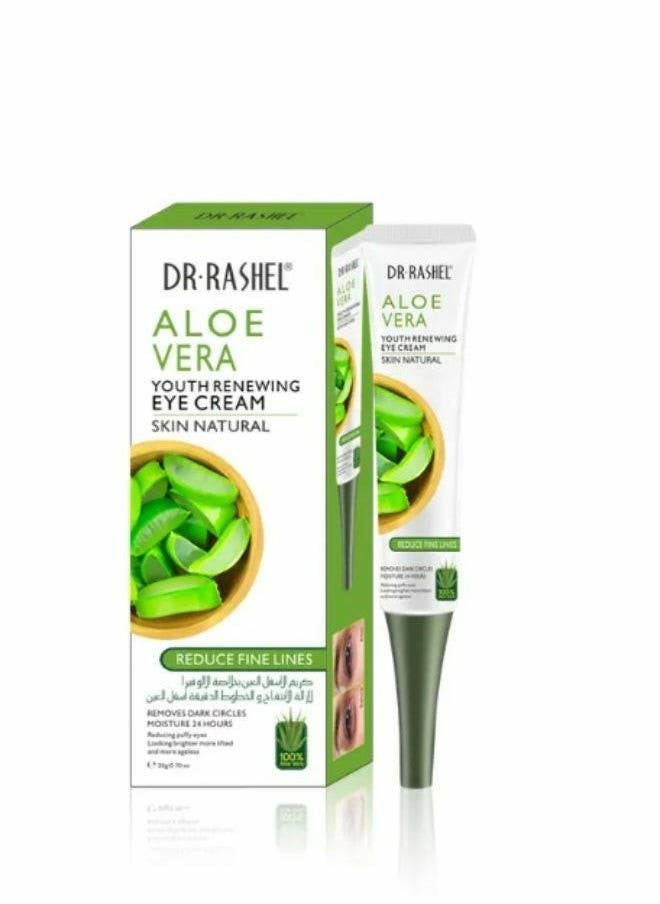 Dr. Rashel Aloe Vera Youth Renewing Eye Cream for Dark Circle and Natural Skin - 20 g