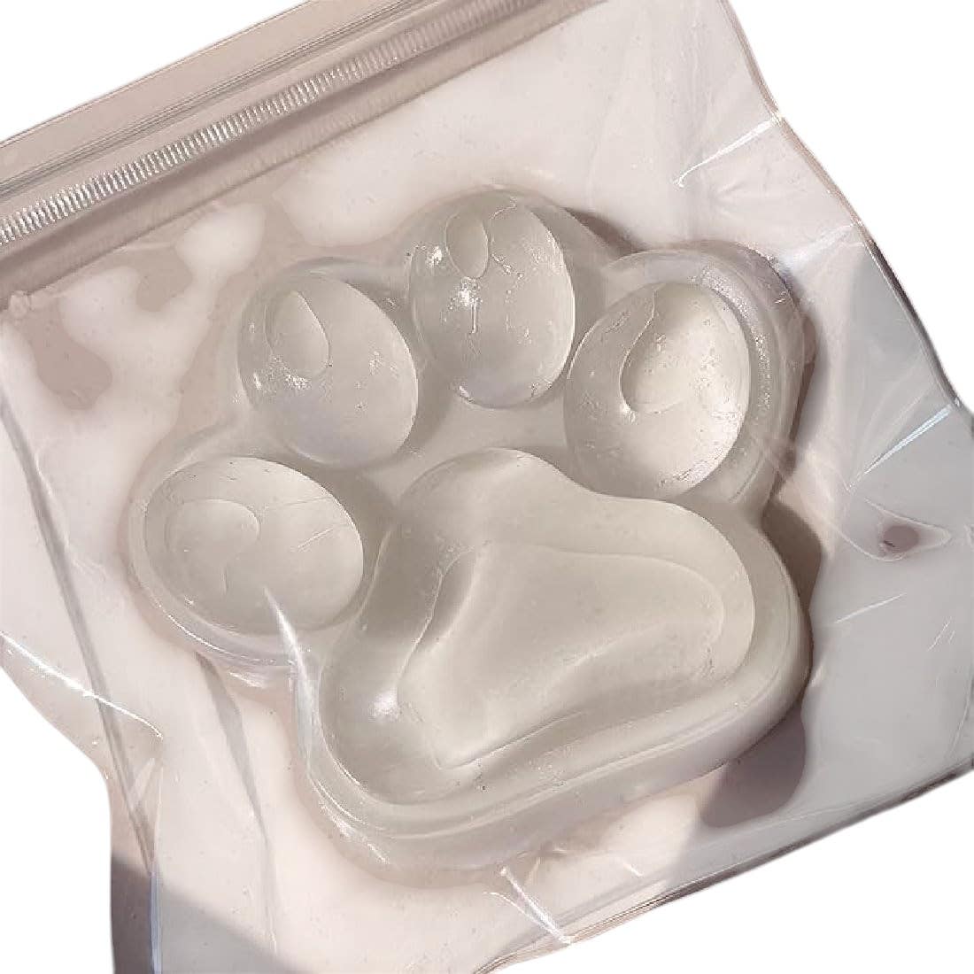 Gushe Stress Relief Design Silicone Stress Relief Toy - Clear