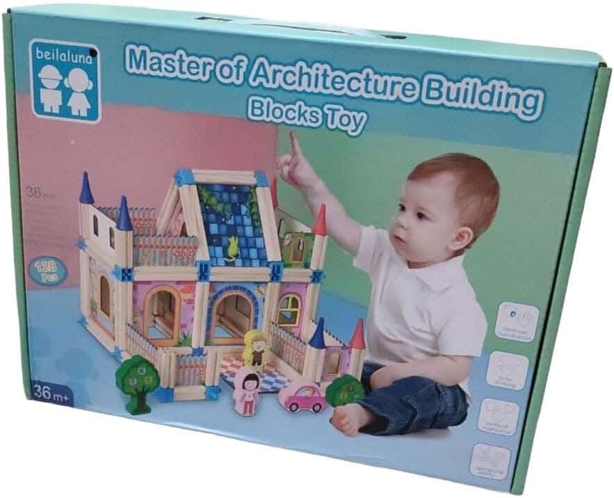 Alsafwa W18-10 BellaLuna House Building Blocks - Elite - Multicolor