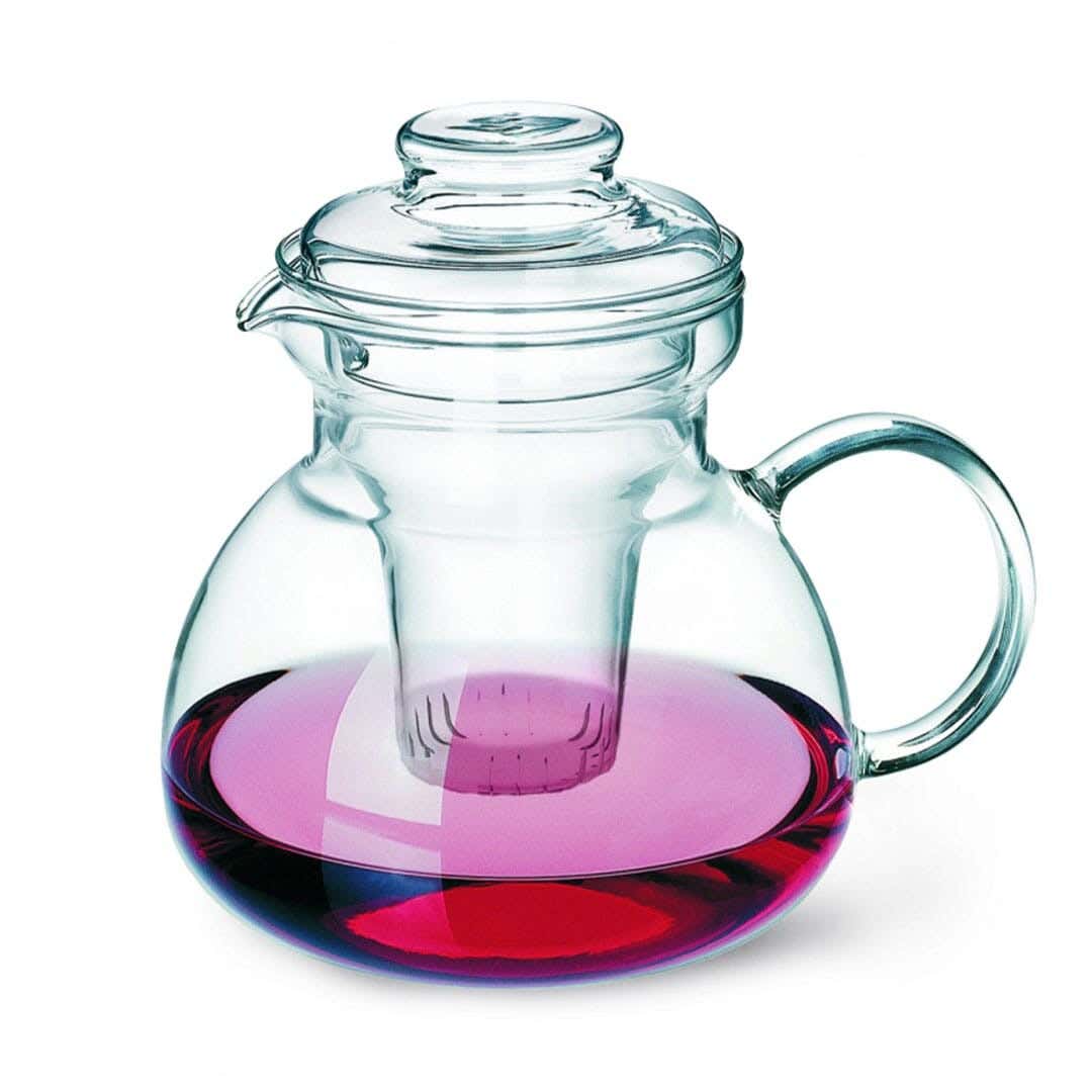 Glass Teapot, 1 liter - Clear