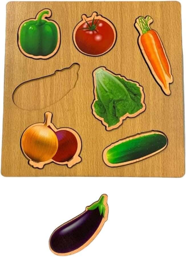Alsafwa Vegetable Puzzle - Multicolor