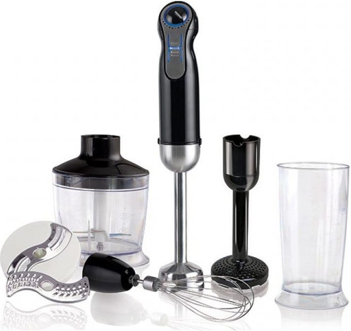Tornado Hand Blender, 800 watt, 500 ml, HB-800F - Black