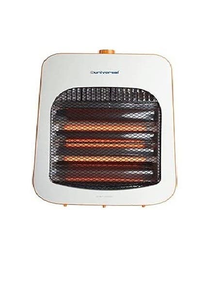 Universal ‎EIRH-82SM-OR Electric Ir Heater, 3 Candles, 800 Watt - White