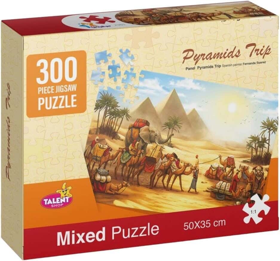 Talent Shop R45-2-3 Puzzle, 50x36cm, 300 Pieces - Multicolor