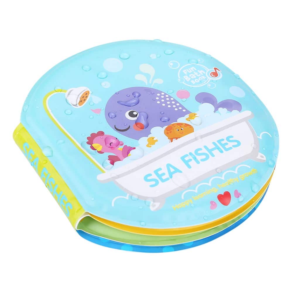 Alsafwa W34-15-2 Fish Fabric Book For Babies for Unisex Children - Multicolor