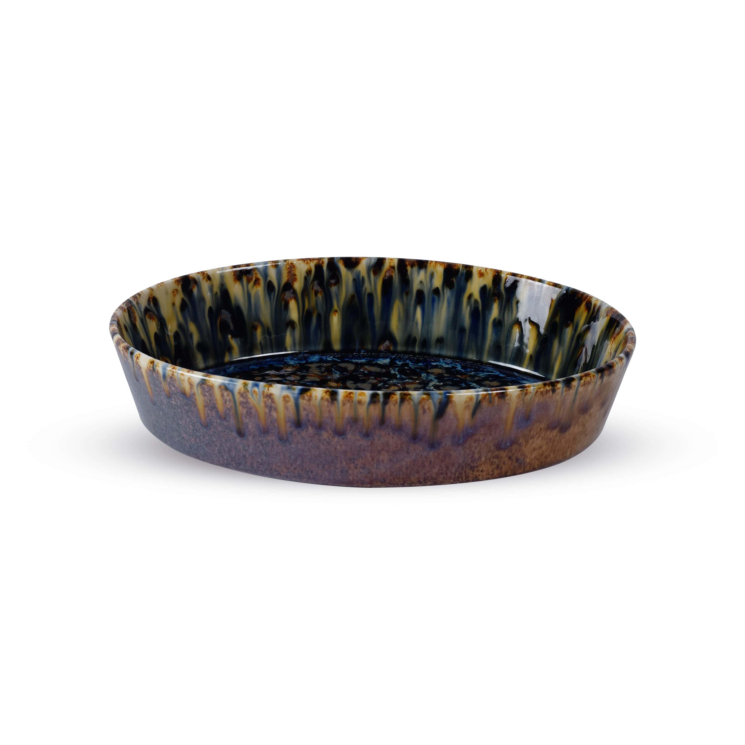 Porcelain oven tray, 26x18 cm - Multicolor