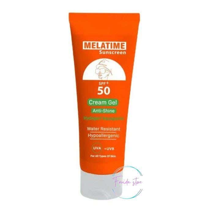 Melatime Sunscreen Cream Gel Spf50+ 120Ml