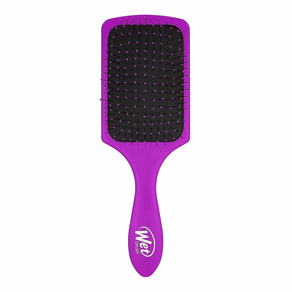 Wet Brush Detangling Paddle Brush for All Hair Types - Purple