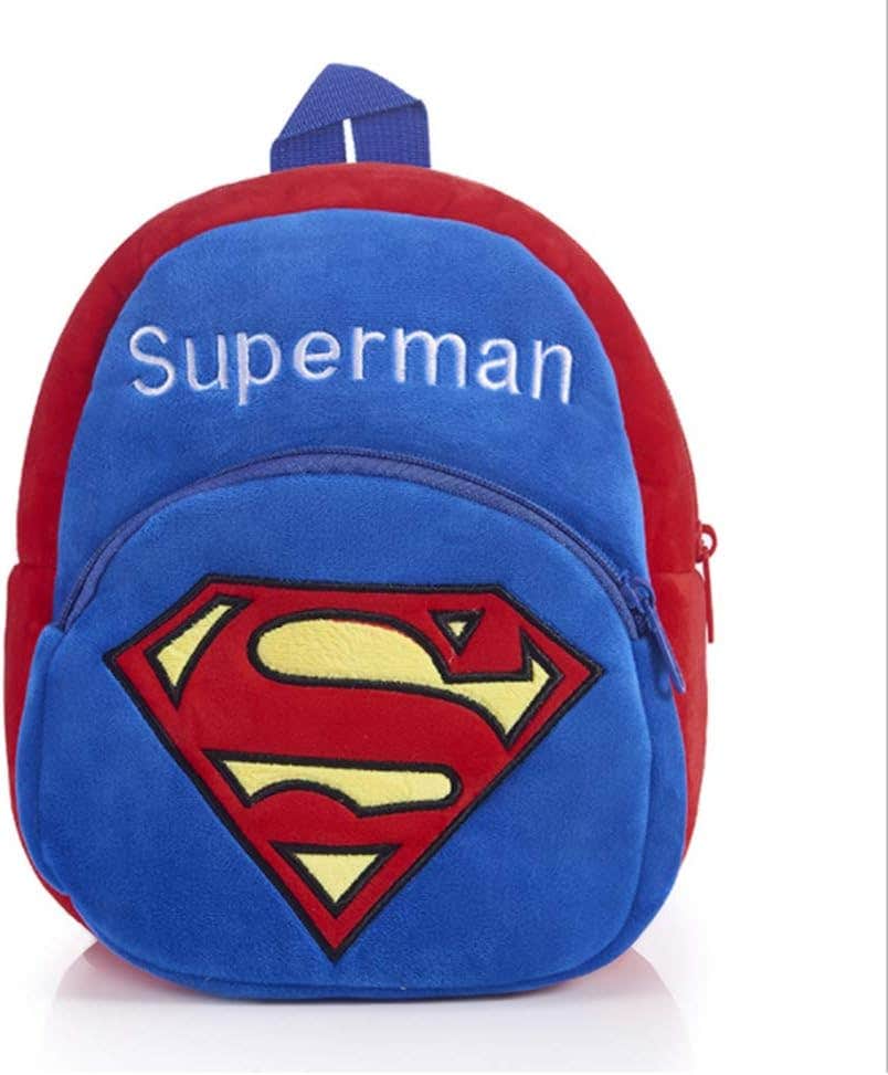Zed Children'S Superman Backpack for Boys - Blue Red
