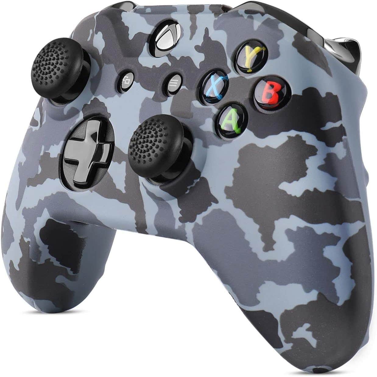 Tnp Products Anti-Slip Silicone Controller Cover with Controller Thumb Grips Caps for Xbox One, 9 Pieces
