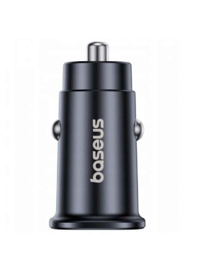 Baseus Car Charger, 30W, GoTrip - Black