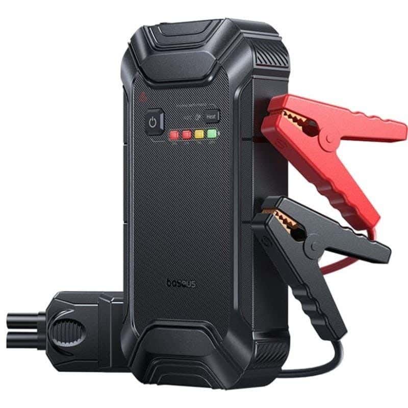 Baseus Car Battery Jump Starter, 12000mAh Battery, PrimeTrip VJ1 - Black