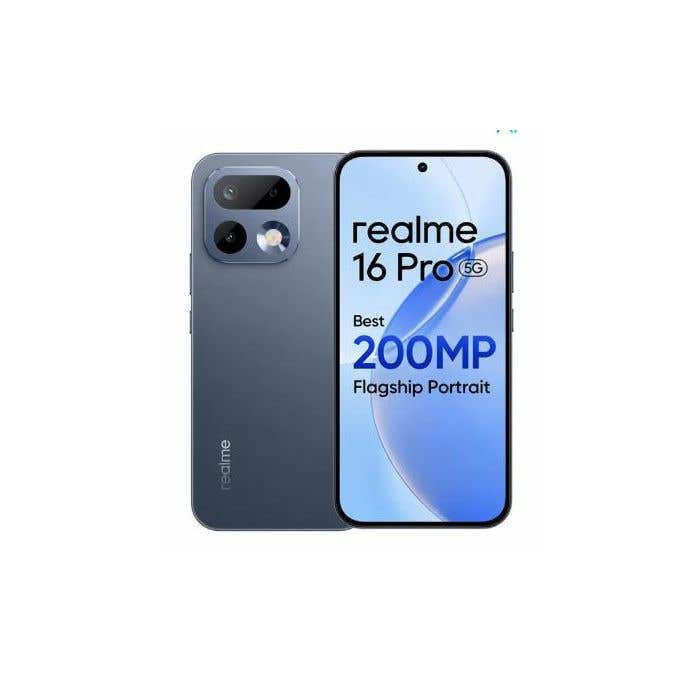 Realme 16 Pro Smart Mobile Phone, Dual SIM, 256GB, 12GB RAM, 5G Network - Gray