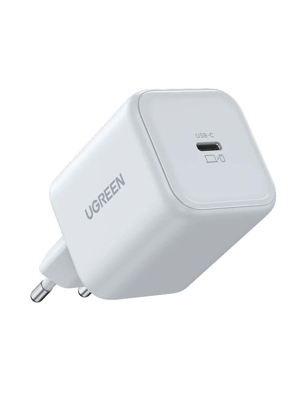 Ugreen 45W Wall Charger, USB Type-C, GaN Technology - White