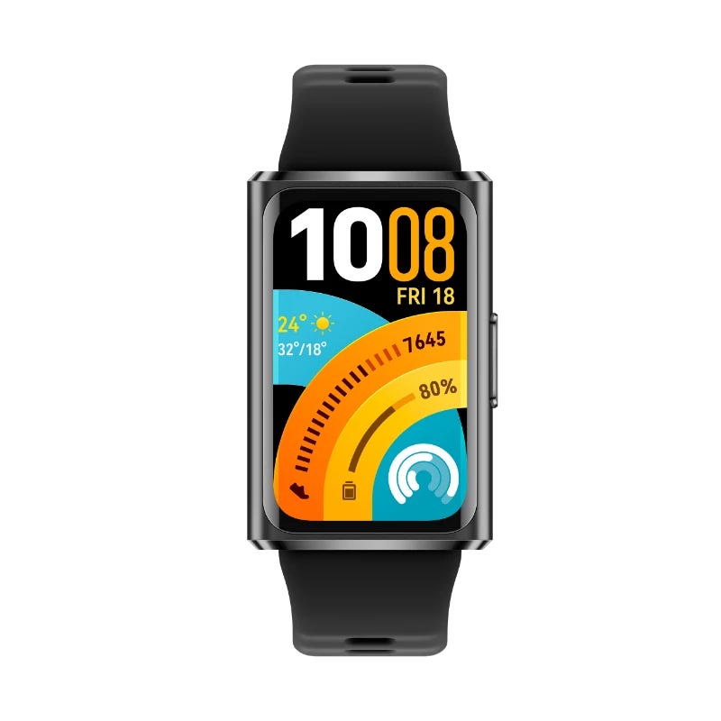 Huawei Band 11 Pro Smartwatch, 1.62-inch AMOLED display, water resistant, Bluetooth - Black