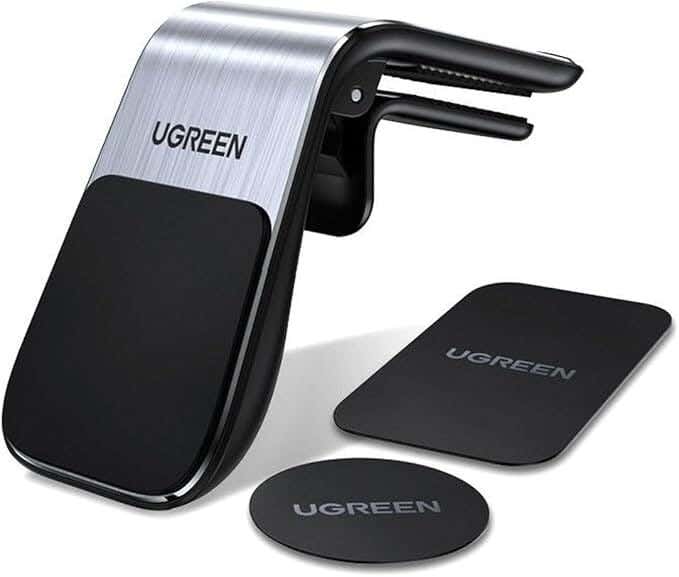 Ugreen Magnetic Car Phone Holder for Air Vent, LP290 - Gray