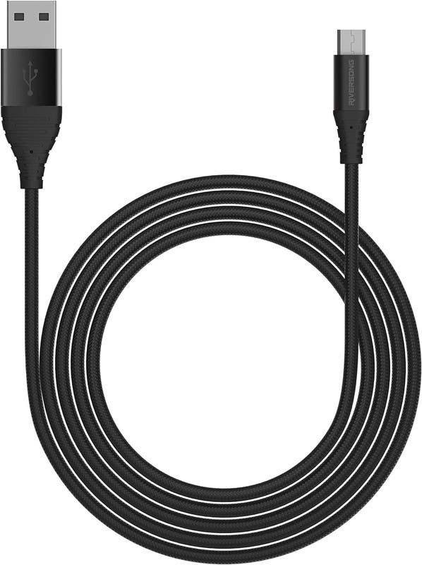 Riversong CM32 Alpha S Cable, Micro USB, 1 meter - Black