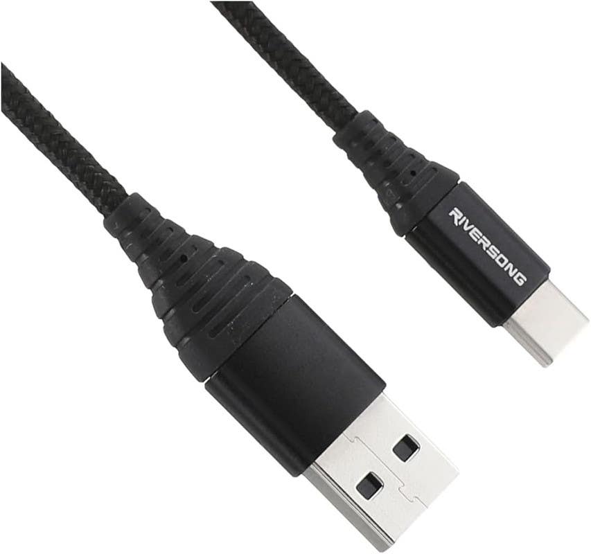 Riversong CT32 Alpha S Cable, Type C, 1 meter - Black