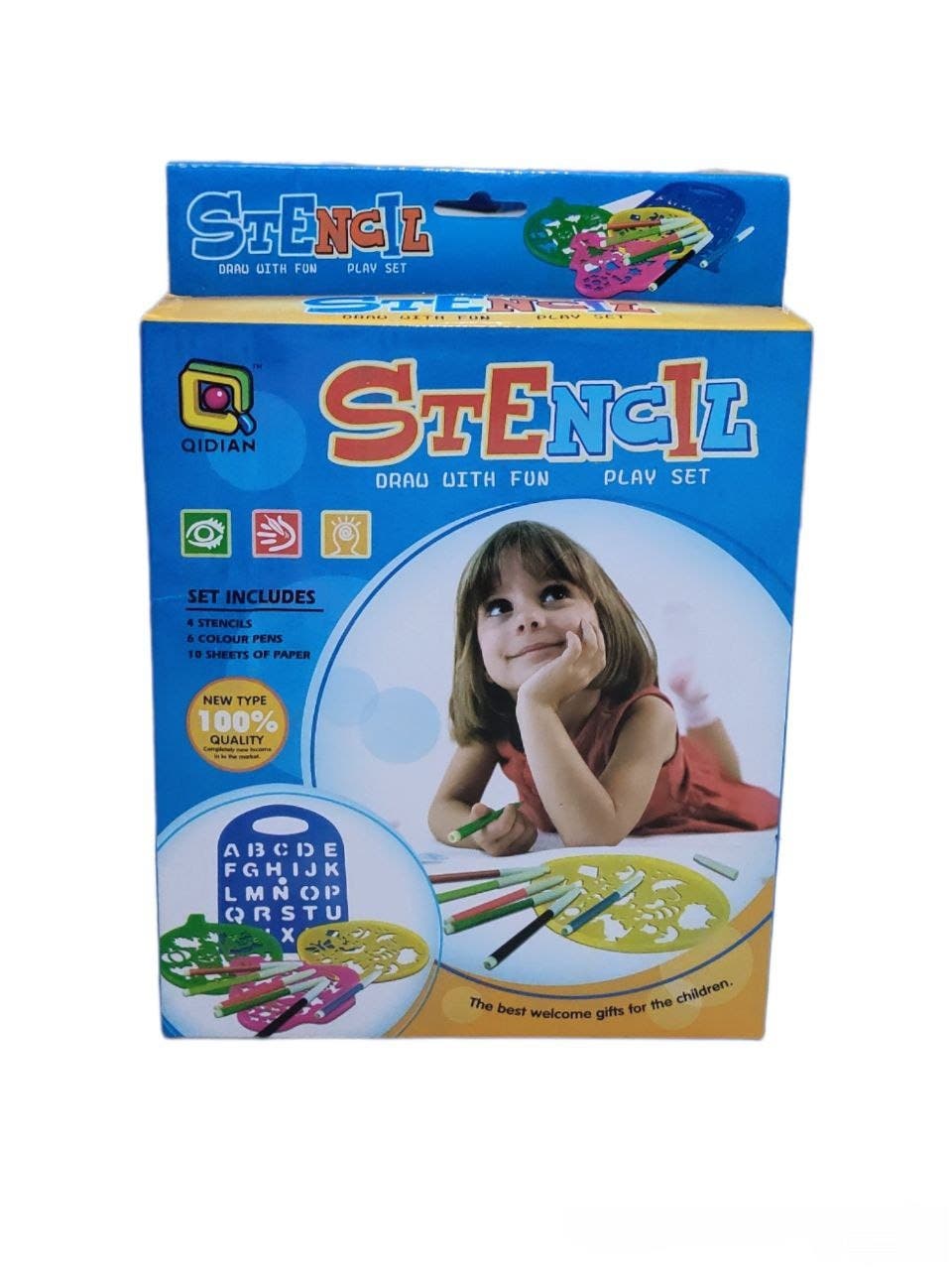 Alsafwa W50-29 Coloring Toy for Unisex Children - Multicolor