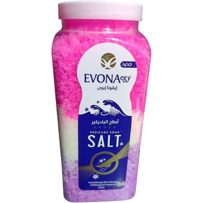 Evona Pedicure Salts, To Remove Dead Skin And Lighten The Feet, 950 gm