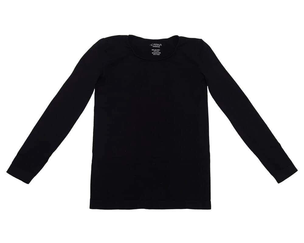Carina Women'S Long Sleeve Cotton Undershirt