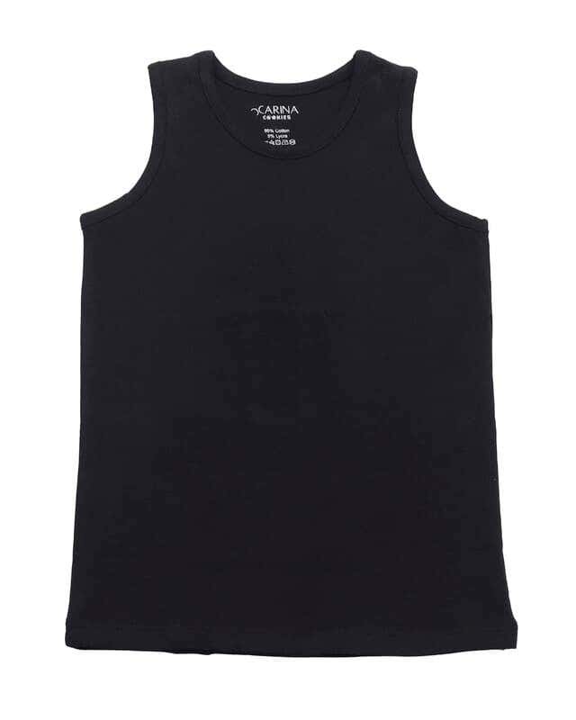 Carina Sleeveless Cotton T-Shirt For Women