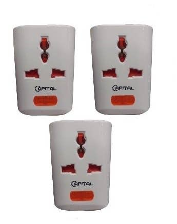Triple multi Connector 3pcs - White
