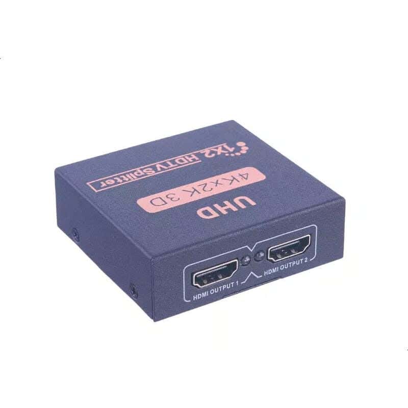 Splitter Expansion Adapter, 2 Ports - Black