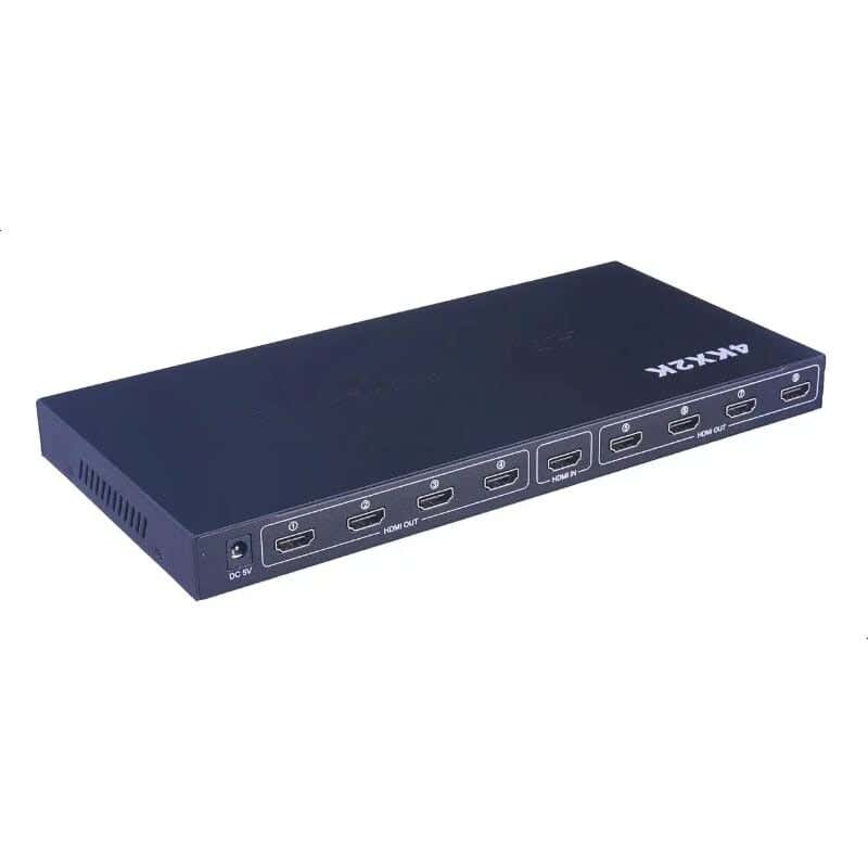Splitter Adapter, 8 Ports - Black