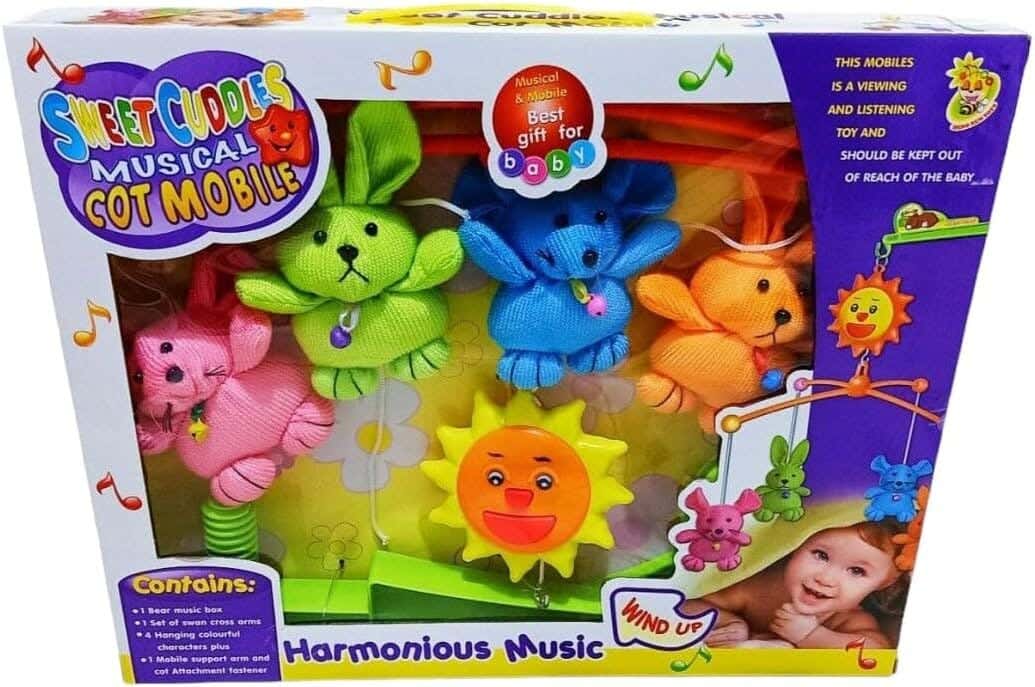 Alsafwa W25-103 Baby Soft Toy Set - Multicolor
