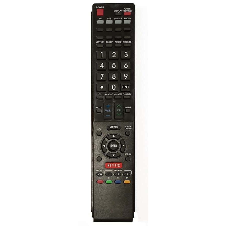 Remote Control For Sharp Screen - Black