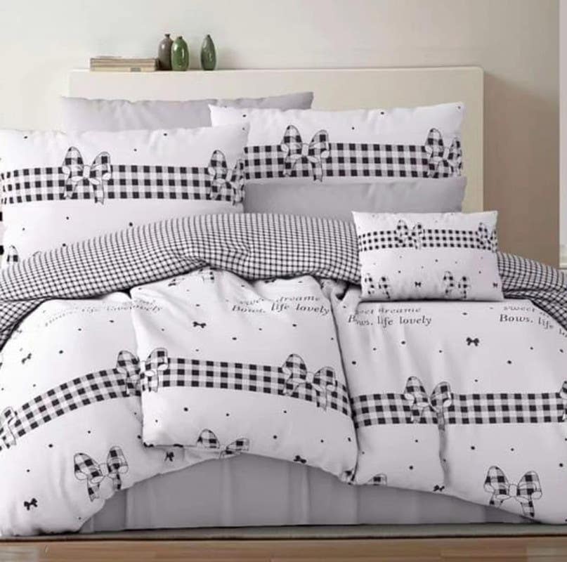 Egyptian Mixed Cotton Comforter, Comfortable, 250x240 cm, 3 Pieces - Multicolor