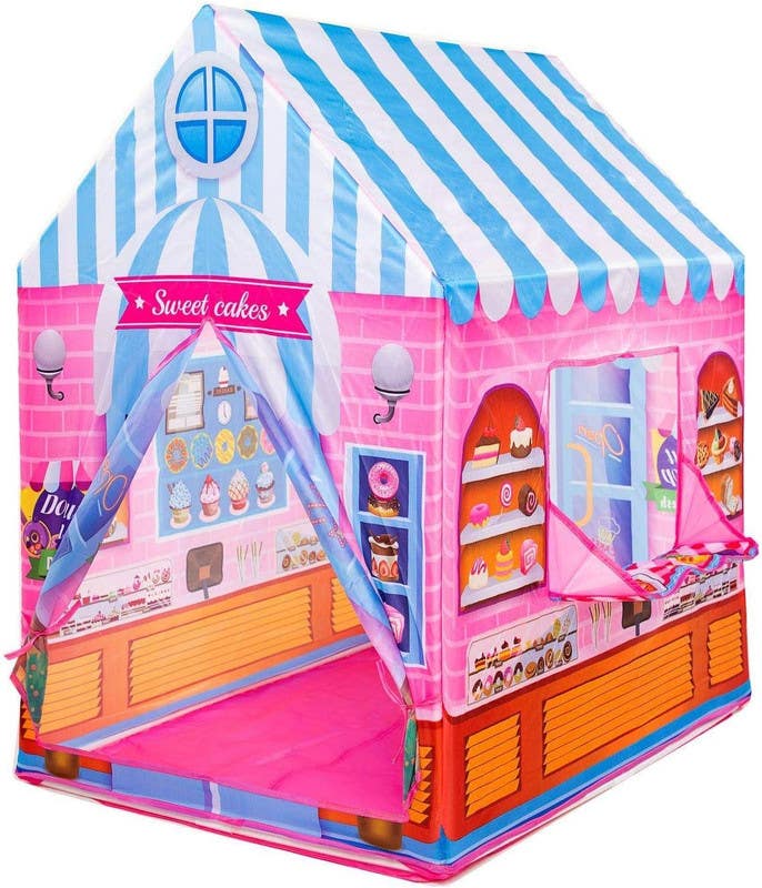 Foldable Baby Kids Candy Store Playpen - Multicolor