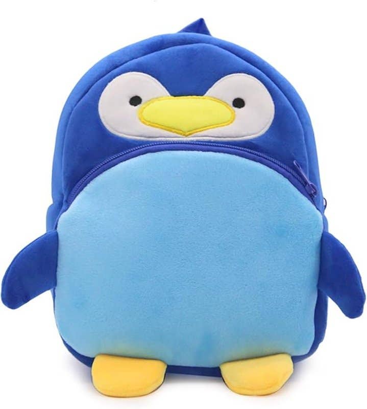 Elonglin Penguin Design Backpack Bag for Kids - Multicolor