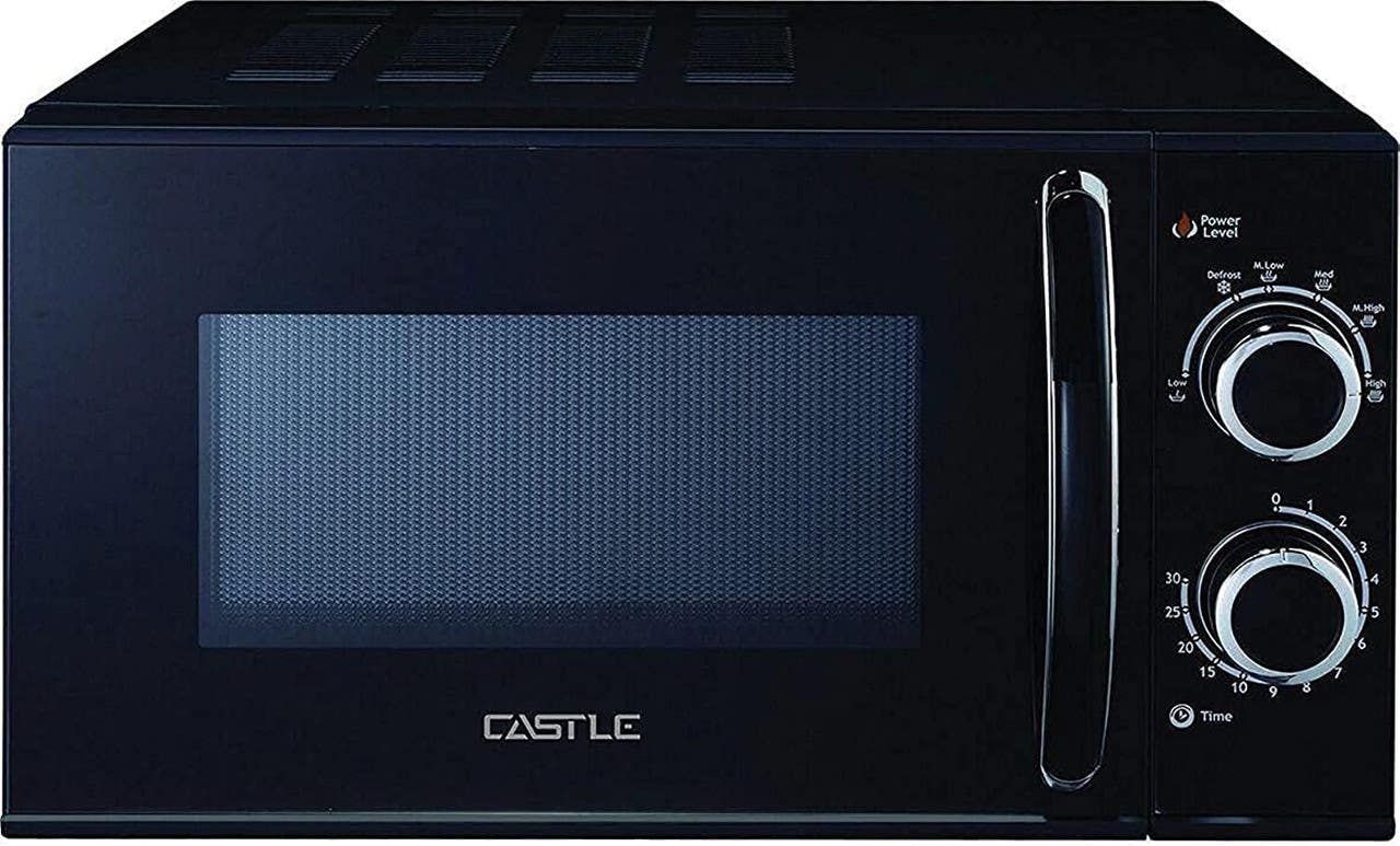 Castle Mw5125 Microwave, 25 Liter, 700 Watt - Black