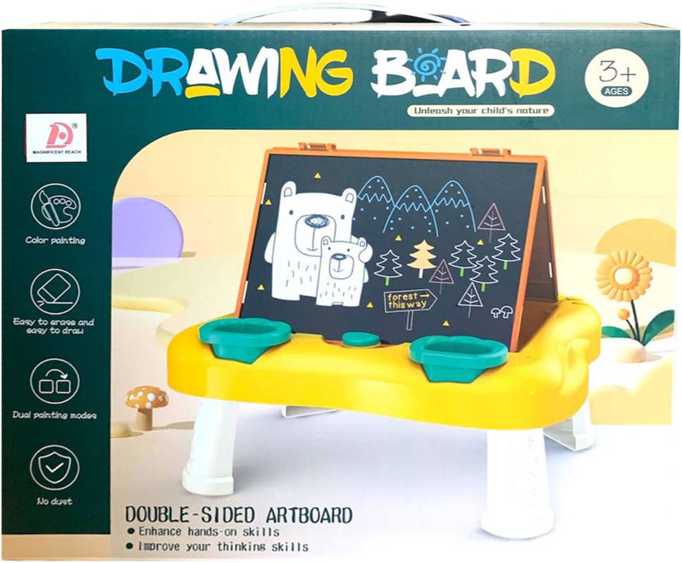 Alsafwa W55-45 Educational Plastic Board Stand - Multicolor