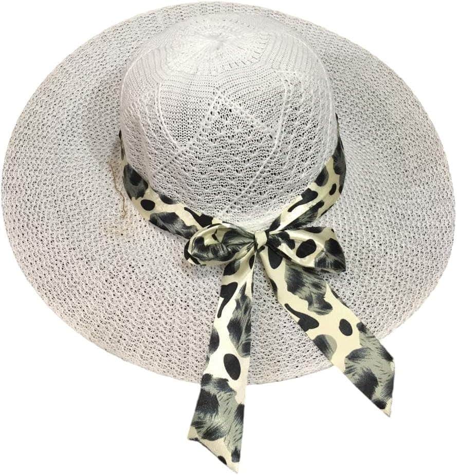 Beach Design Polyester Cap, One Size - White