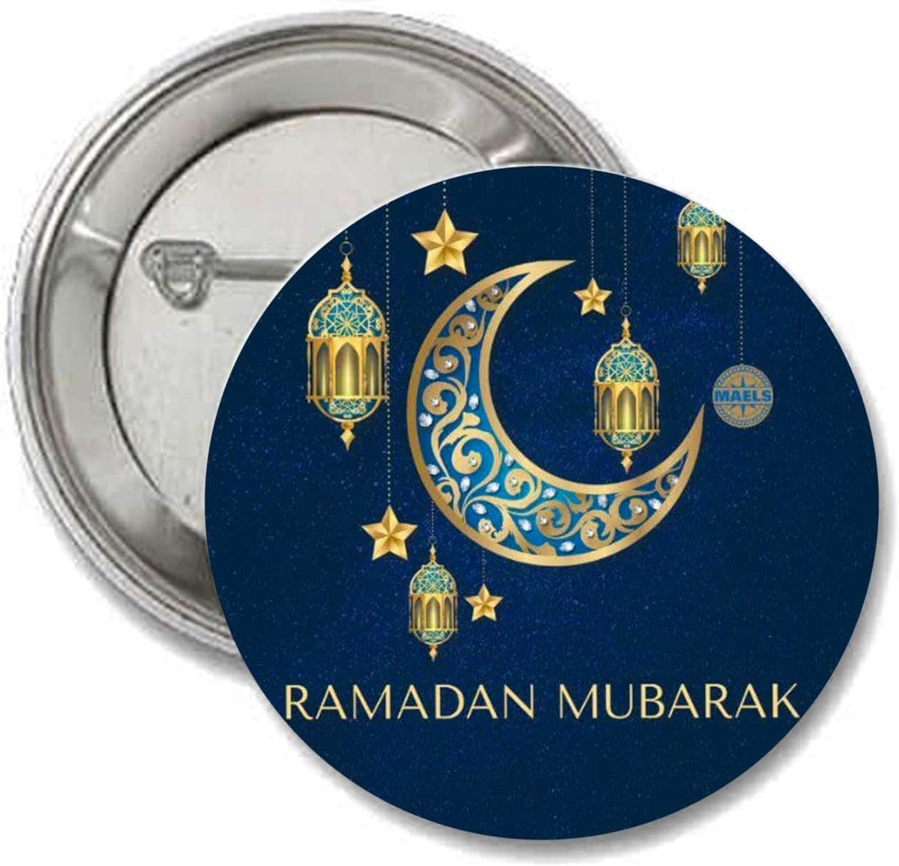 Ramadan Design Party Pins - Blue