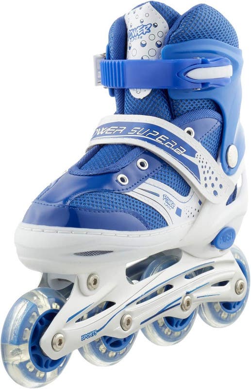 Skate Shoes for Children, 11 cm - Blue White