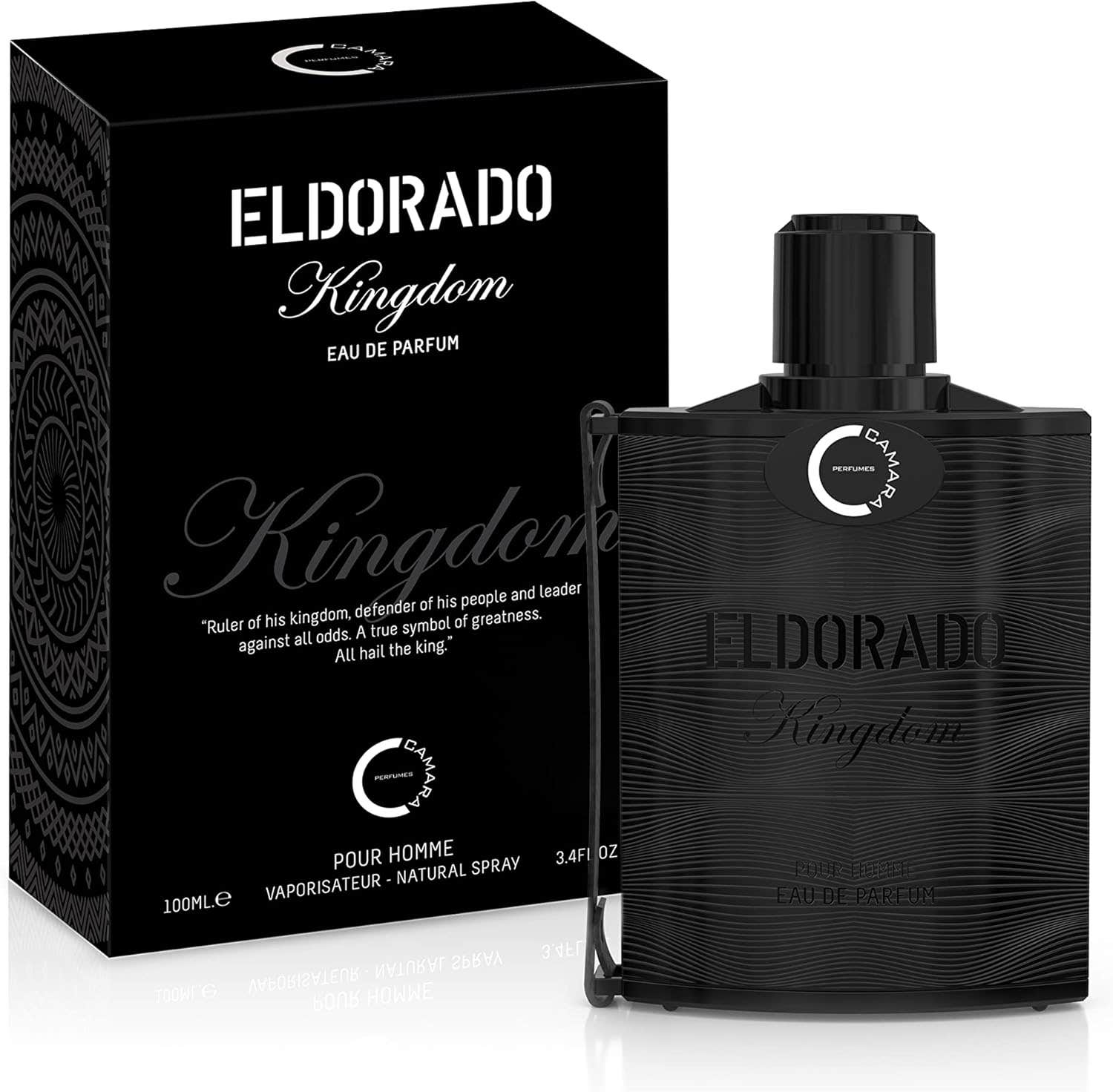 Camara Eldorado Kingdom Eau de Parfum for Men, 100ml