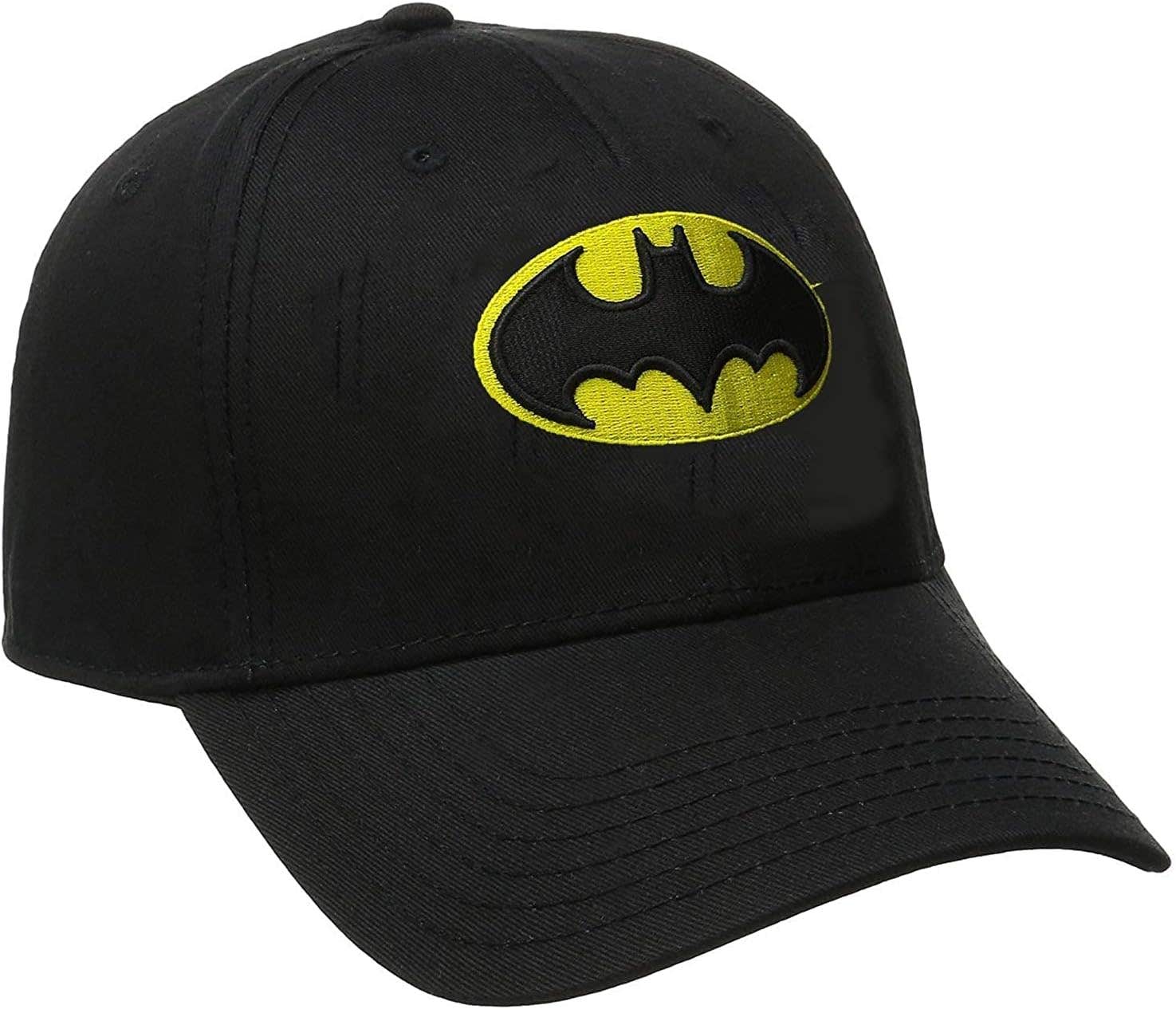 Mixed Material Baseball & Snapback Hat - Black