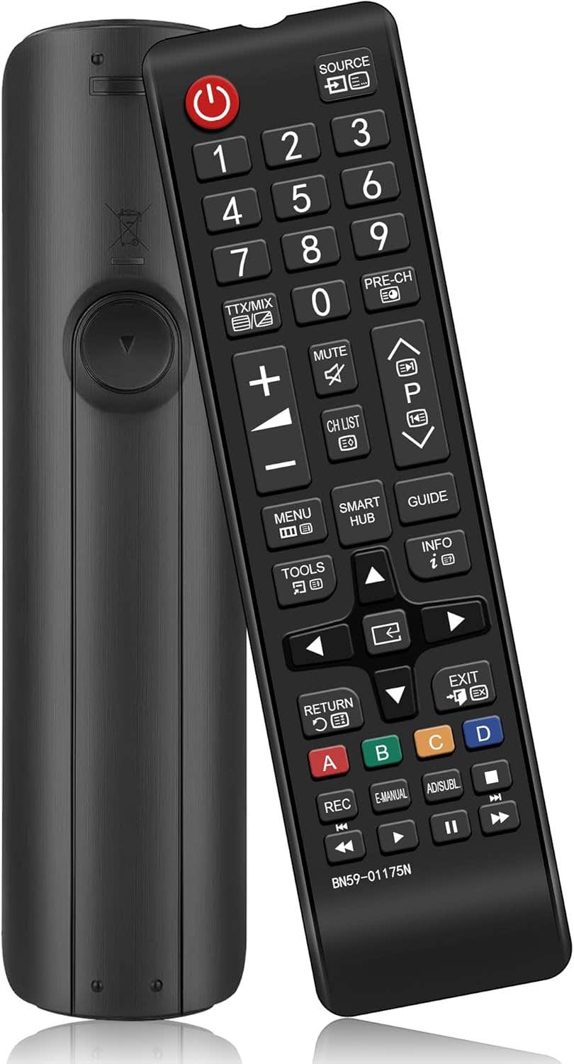 ZYK Universal Remote Control for Samsung Smart TV  - Black.