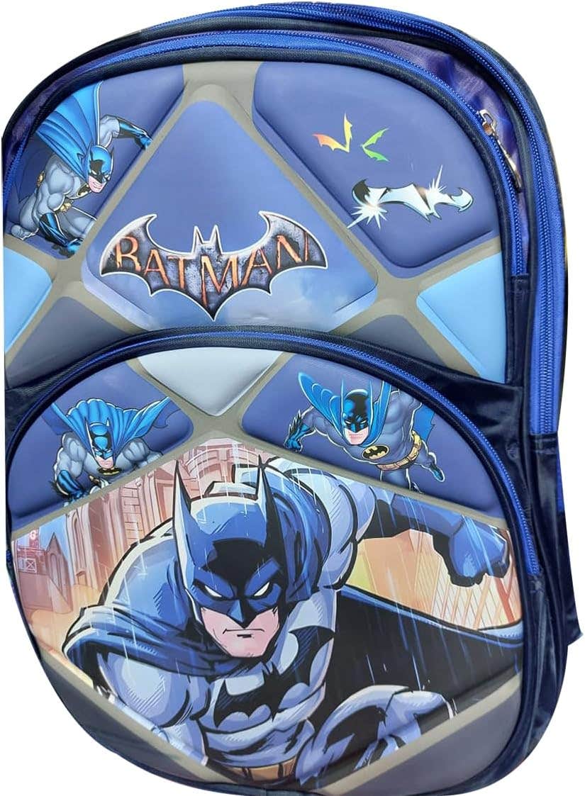 Printed Design Durable School Backpack - Multicolor
