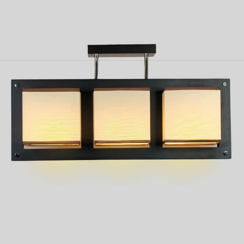 Prince Chandelier, Wood, 60x20x30 cm - Brown