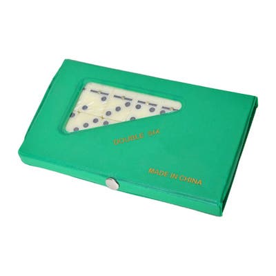 Alsafwa W37-129-1 Dominoes Game for Unisex Children - Green